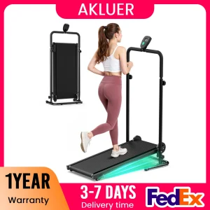 Non-Electric Treadmill with Dual Flywheel & Fixed Incline