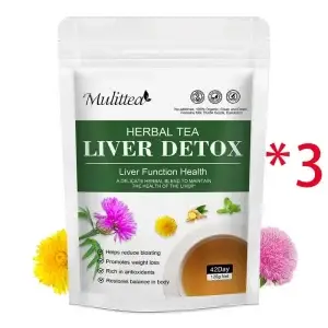 Mulittea Liver Detox Tea with Dandelion Root